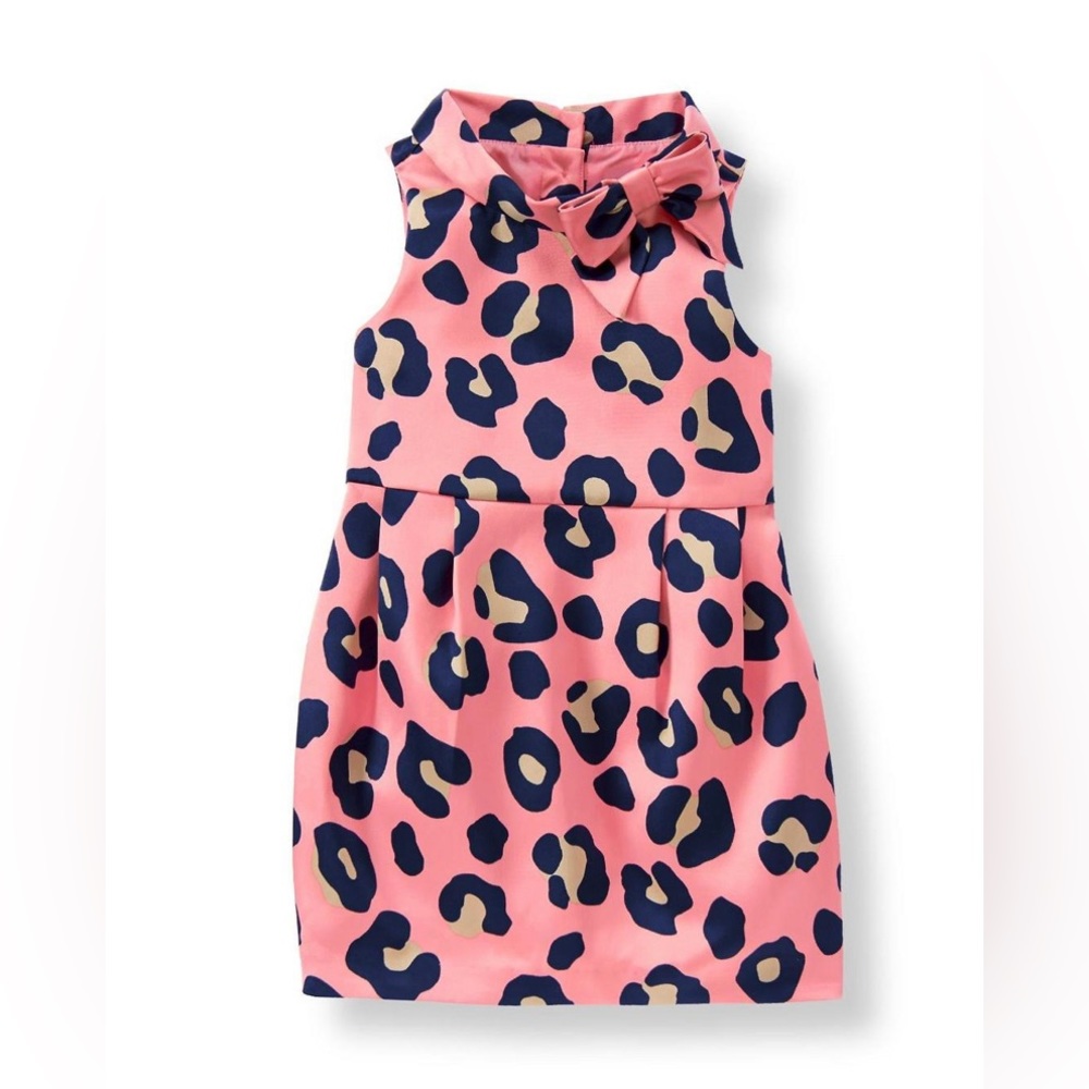 JANIE AND JACK Leopard Satin Dress size 2T